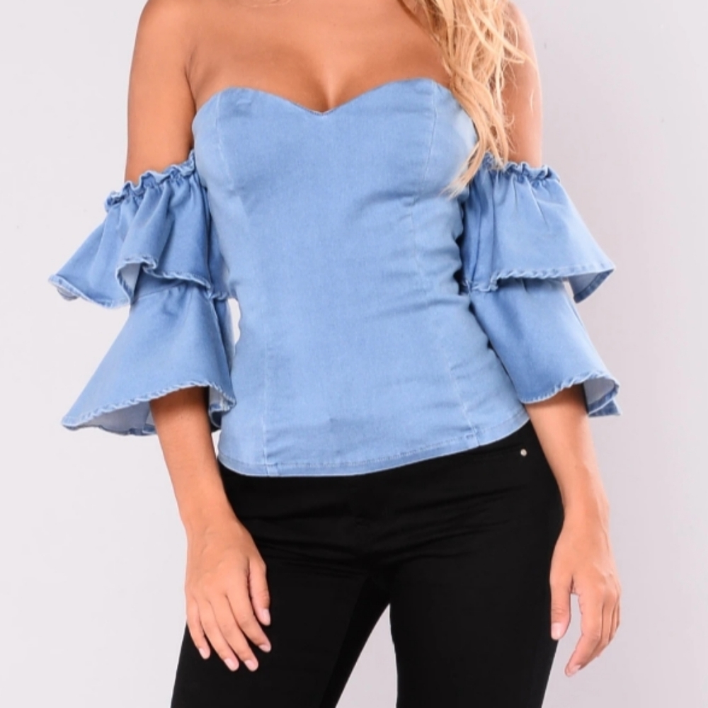 ❤2 for $15❤Jean tub top